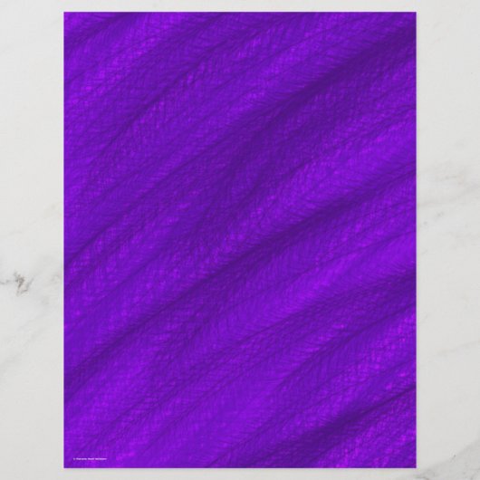 Purple Wheat Field Scrapbook Paper 2-Sided Page (裏面)