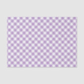 PURPLE & WHITE EASTER PLAID PATTERN 薄葉紙 (正面)