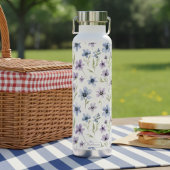 Purple Wildflower Meadow ウォーターボトル