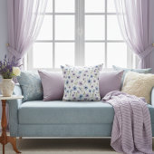 Purple Wildflower Meadow クッション