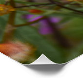 Purple Wildflower – Nature’s Colour Symphony ポスター (コーナー)