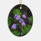 Purple Wildflowers Ornament  セラミックオーナメント (右)