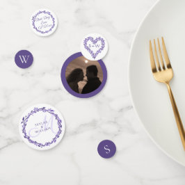 Purple Woodsyのガーランド結婚追加オプションの写真 コンフェッティ