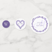 Purple Woodsyのガーランド結婚追加オプションの写真 コンフェッティ (裏面)