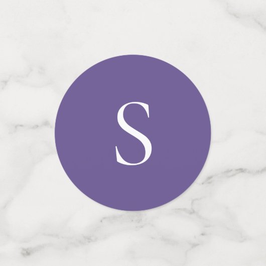 Purple Woodsyのガーランド結婚追加オプションの写真 コンフェッティ (スモール正面)