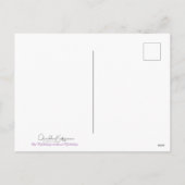 Purple XMAS Cats シーズンポストカード (裏面)