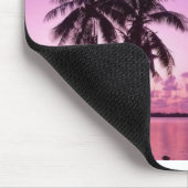 PurpleBeachBackground マウスパッド (コーナー)