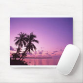 PurpleBeachBackground マウスパッド (マウス)