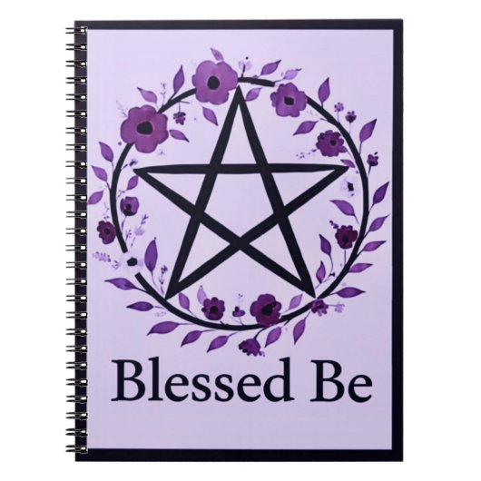 PurpleBlessedBe ノートブック (正面)