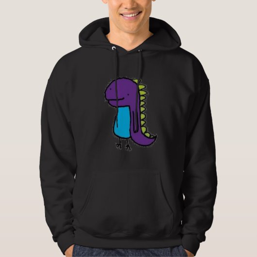 purpledino パーカ (正面)