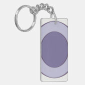 PurpleInLilacの点 キーホルダー (正面左)