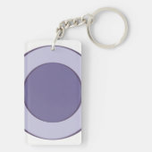 PurpleInLilacの点 キーホルダー (裏面)