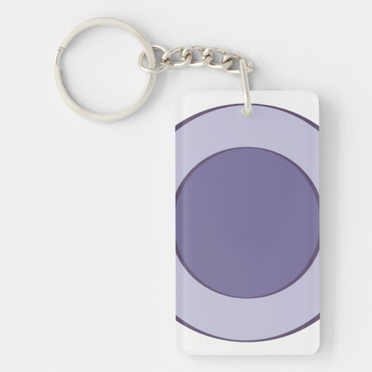 PurpleInLilacの点 キーホルダー (正面)