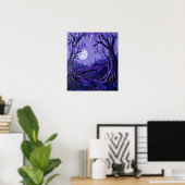 PurpleTwilight ポスター (ホームオフィス)