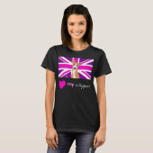 PURPLEWHIPPET (DARK) Basic Tシャツ (正面フル)