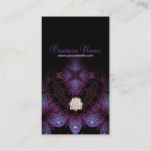 Purplezee v2 Fractal名刺 名刺 (裏面)