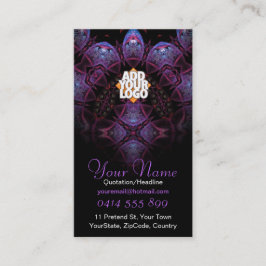 Purplezee v2 Fractal名刺 名刺