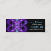 Purpliazハートプロファイルカード スキニー名刺 (正面)