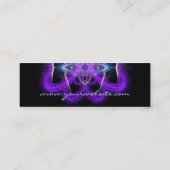 Purpliazハートプロファイルカード スキニー名刺 (裏面)