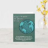 Purpose宗教卒業カード主の カード (黄色い花)