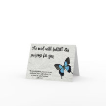 Purpose蝶卒業カード主の