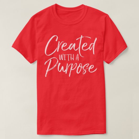 PurposeVintage Christian Teeで作はっきりした成 Tシャツ (デザイン正面)
