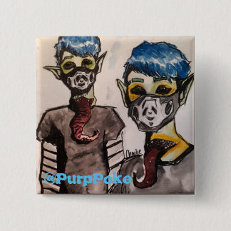 PurpPokeボタン 缶バッジ