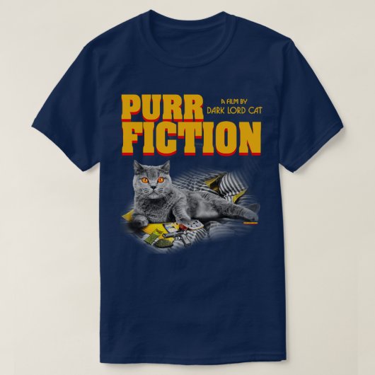 PURRフィクション Tシャツ (デザイン正面)