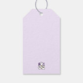 Purr-anormal Cat-tivity – ハロウィーンキャットデザイン ギフトタグ (裏面)