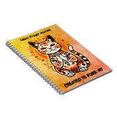 Purr-ayに作成 – カスタム祈りの言葉ジャーナル – Cat ノートブック (右側)