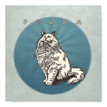 Purr Catポスター