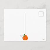 Purr*fectキャットパンプキンハロウィーン シーズンポストカード (裏面)