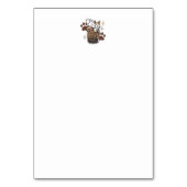 Purr-fectブレンド:キャット&コーヒー用のコーヒーデザイン テーブルナンバー (裏面)