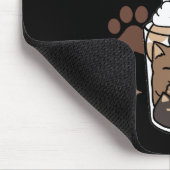 Purr-fectブレンド:キャット&コーヒー用のコーヒーデザイン マウスパッド (コーナー)