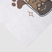 Purr-fectブレンド：キャット&コーヒー用のコーヒーデザイン 薄葉紙 (詳細)