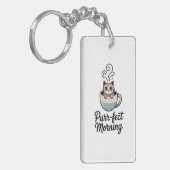 Purr-fect Morning  キーホルダー (正面左)