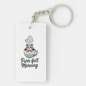 Purr-fect Morning  キーホルダー (裏面)