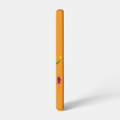 Purr-fect Together Cats Galaxy Case – Orange Samsung Galaxyケース (左側面)