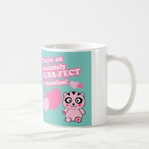 Purr-fect Valentine – バレンタインのマグカップ コーヒーマグカップ