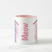 Purr-fectly Meow-nificient Cat Mug マグカップ (中央)