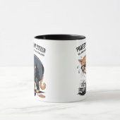 Purr-fectly Sorry: Professional Apologizer Cat マグカップ (中央)