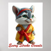 Purr‑fessional Painter ポスター (正面)