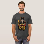 Purr Fiction Cat Comedy Tシャツ (正面フル)