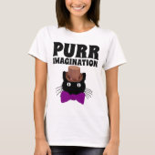 PURR IMAGINATION CAT Tシャツ (正面)