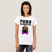 PURR IMAGINATION CAT Tシャツ (正面フル)