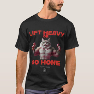 Purr-Intensiveトレーニング:重いリフトまたはホームジムCa Tシャツ