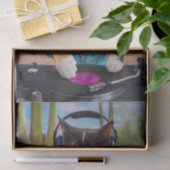 Purr Mix-a-Lot, Dj子猫スピンTunes Realistic 薄葉紙 (ギフト)