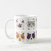 'Purr More, Hiss Less' Cat Mug – Perfect Gift コーヒーマグカップ (左)