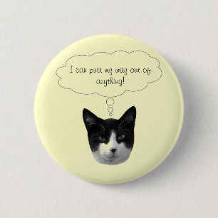 Purr My Way of Anythingボタン 缶バッジ