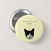 Purr My Way of Anythingボタン 缶バッジ (正面&裏面)